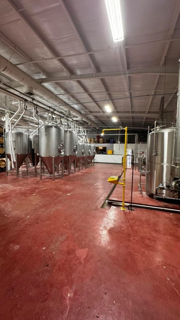 Industrial floor